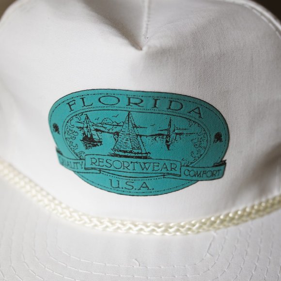 Vintage Florida Resort Hat - Picture 4 of 5
